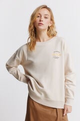 Springfield Sweatshirt Caf&eacute; boheme bege
