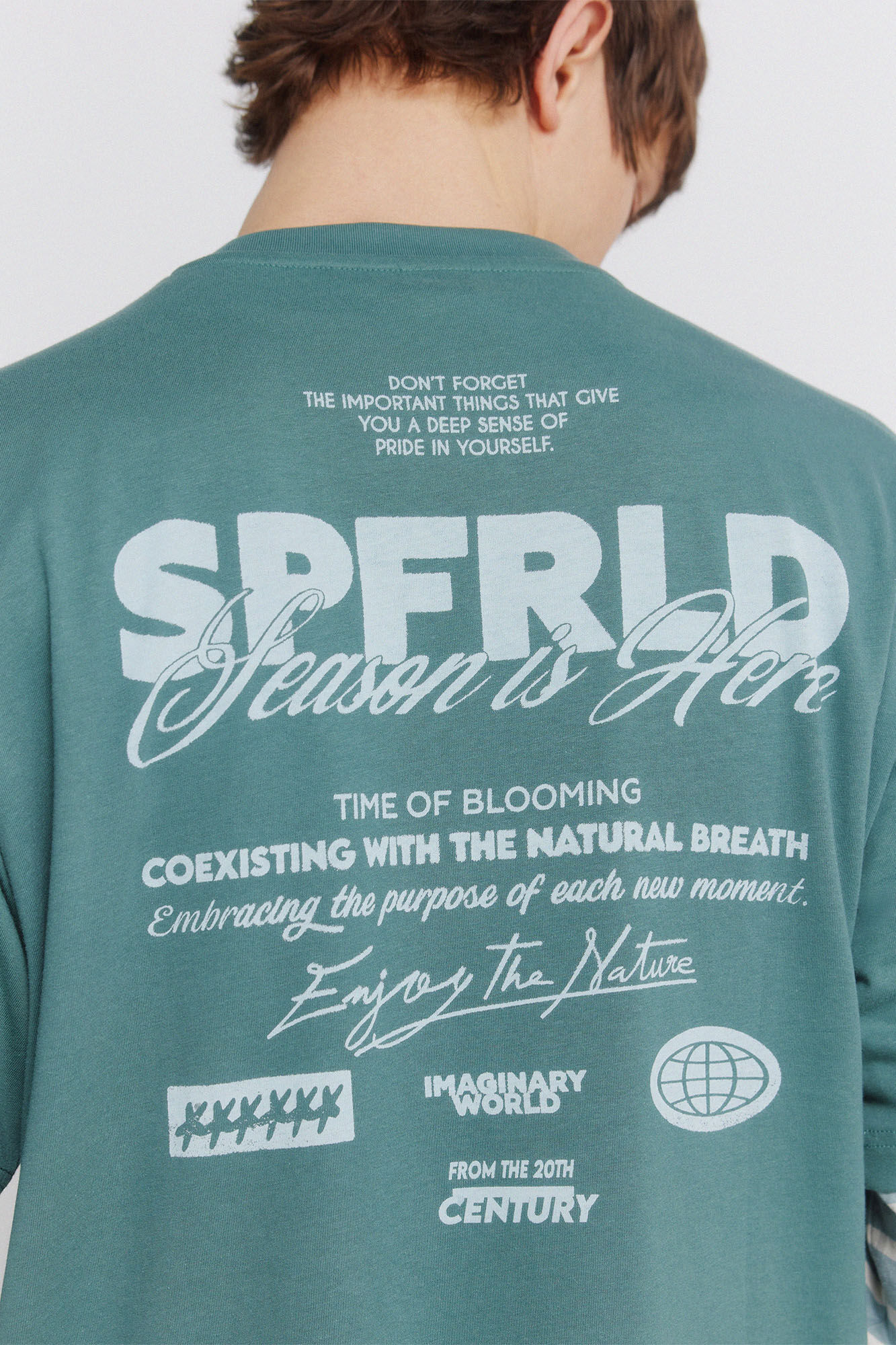 Springfield T-shirt com log&oacute;tipo