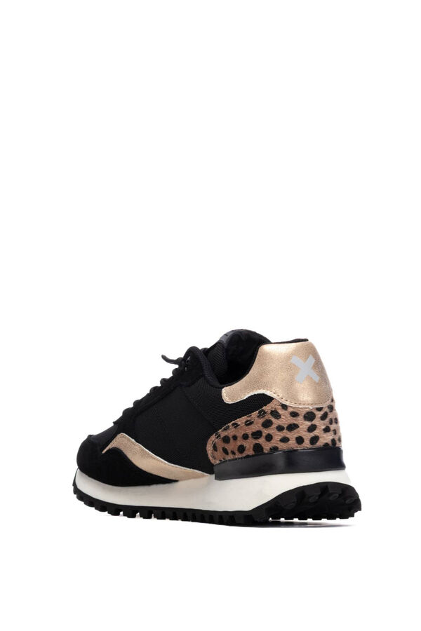 XTI Sapatilha animal print preto