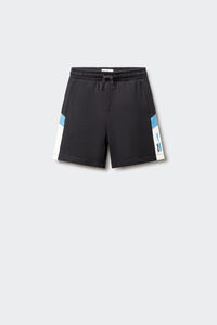 Springfield Kids Bermuda jogger com franjas para menino