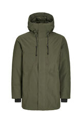 Jack & Jones Parka tejido t&eacute;cnico verde