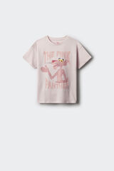 Springfield Kids Camiseta pantera rosa niña rosa