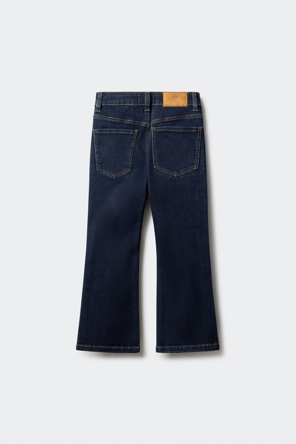 Springfield Kids Calça flare com tachas para meninas azul