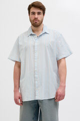 Jack & Jones PLUS Camisa PLUS com ajuste relaxado azul