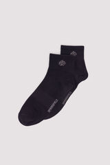 Springfield Meia soquete desportiva rib preto