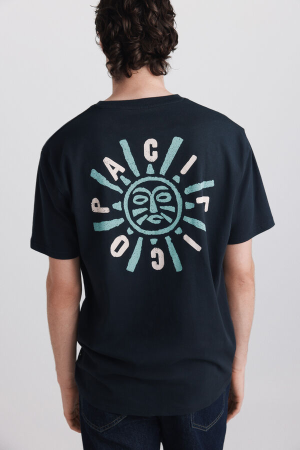 Springfield T-shirt Pac&iacute;fico azul