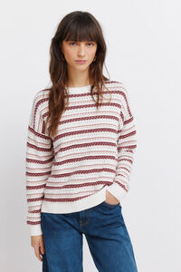 Springfield Camisola estrutura de riscas