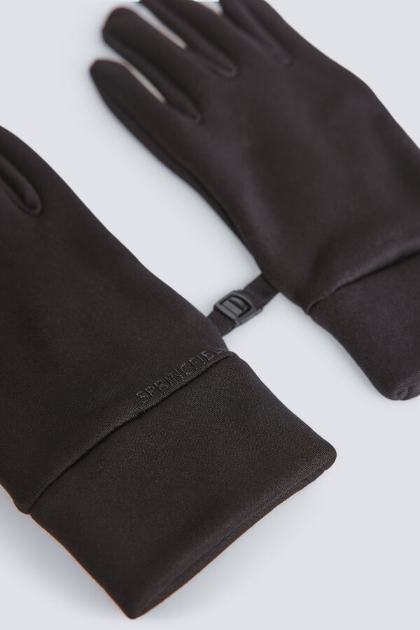 Springfield Luvas t&eacute;cnicas preto