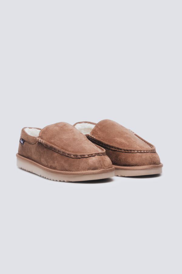 Springfield Mocassim de casa cru