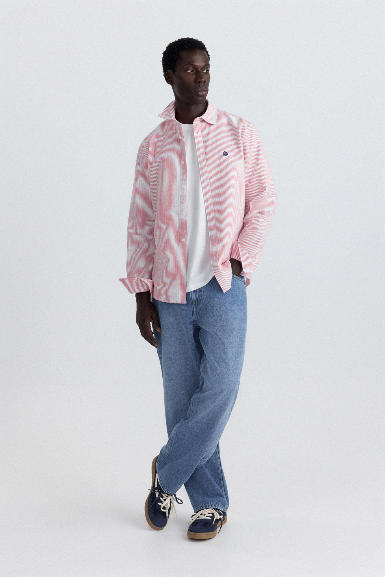 Springfield Camisa oxford &agrave;s riscas
