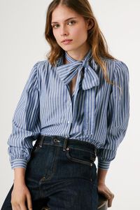 Pepe Jeans Camisa de Popelina listrada