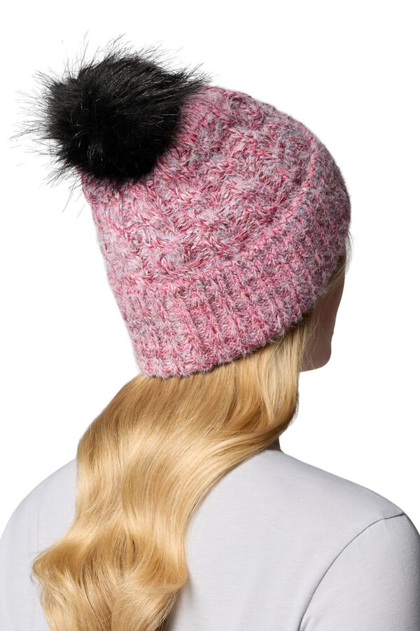 Columbia Bon&eacute; polar com pompom rosa