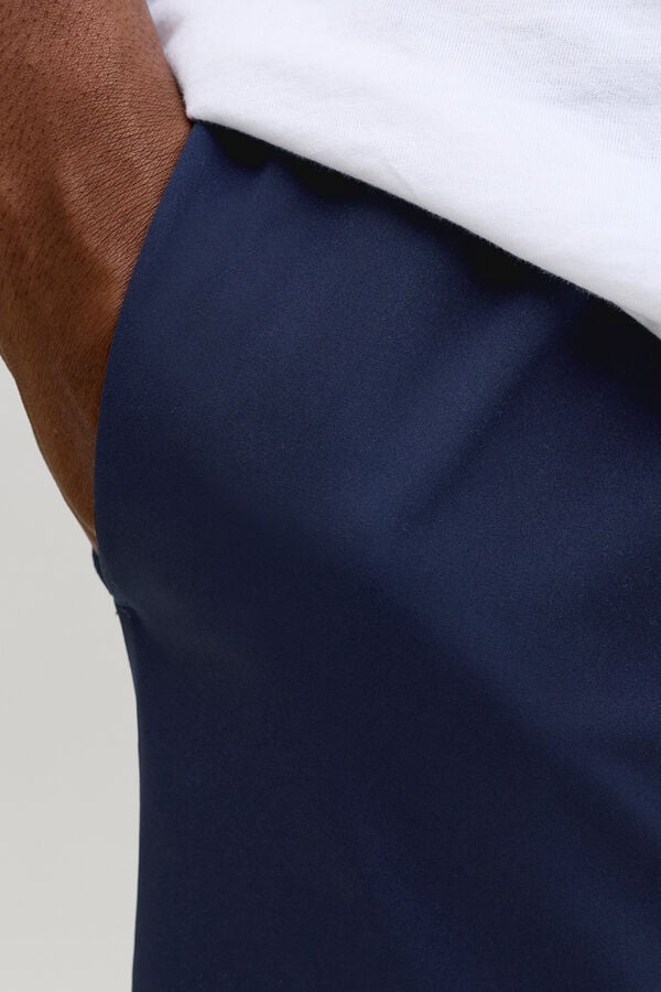 Jack & Jones PLUS Fato de banho regular logo azul