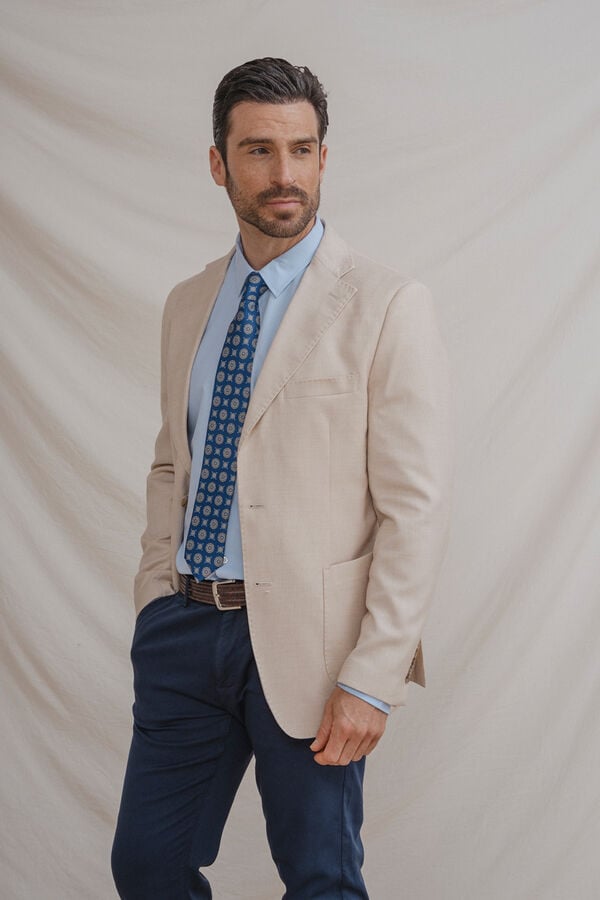 Celopman Casaco casual bege