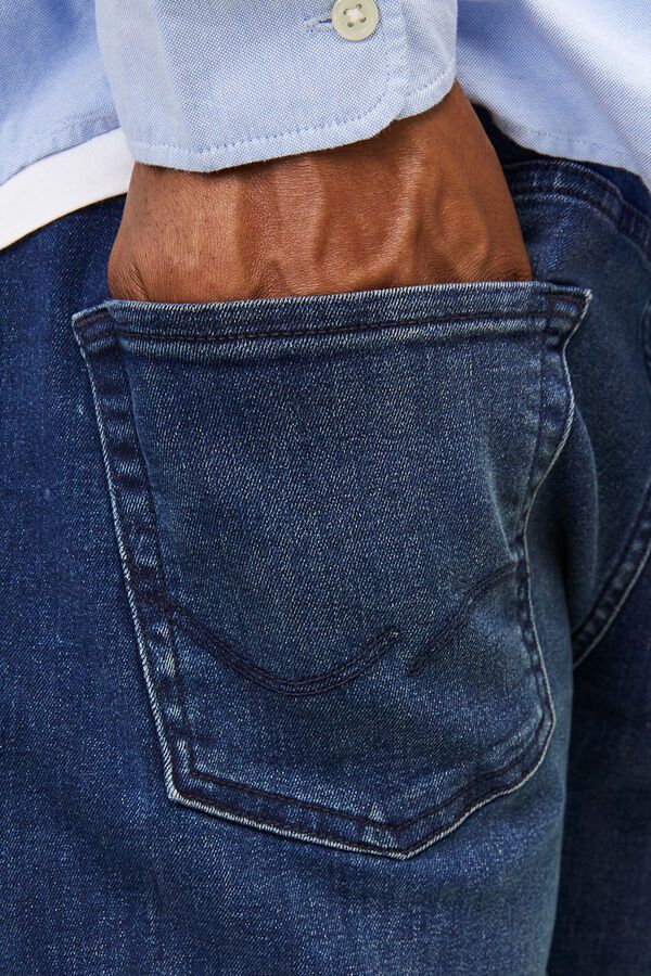 Jack & Jones PLUS Jeans slim cinco bolsos azul