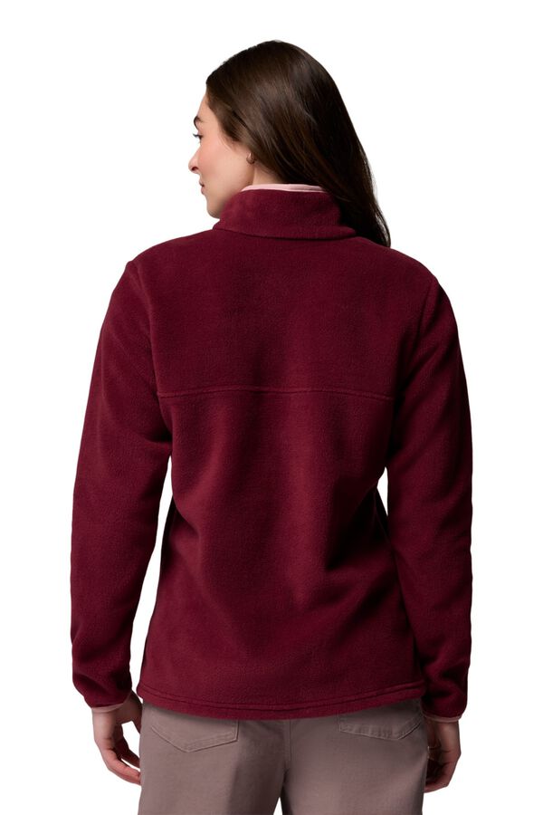 Columbia Forro polar com meio fecho-&eacute;clair estampado