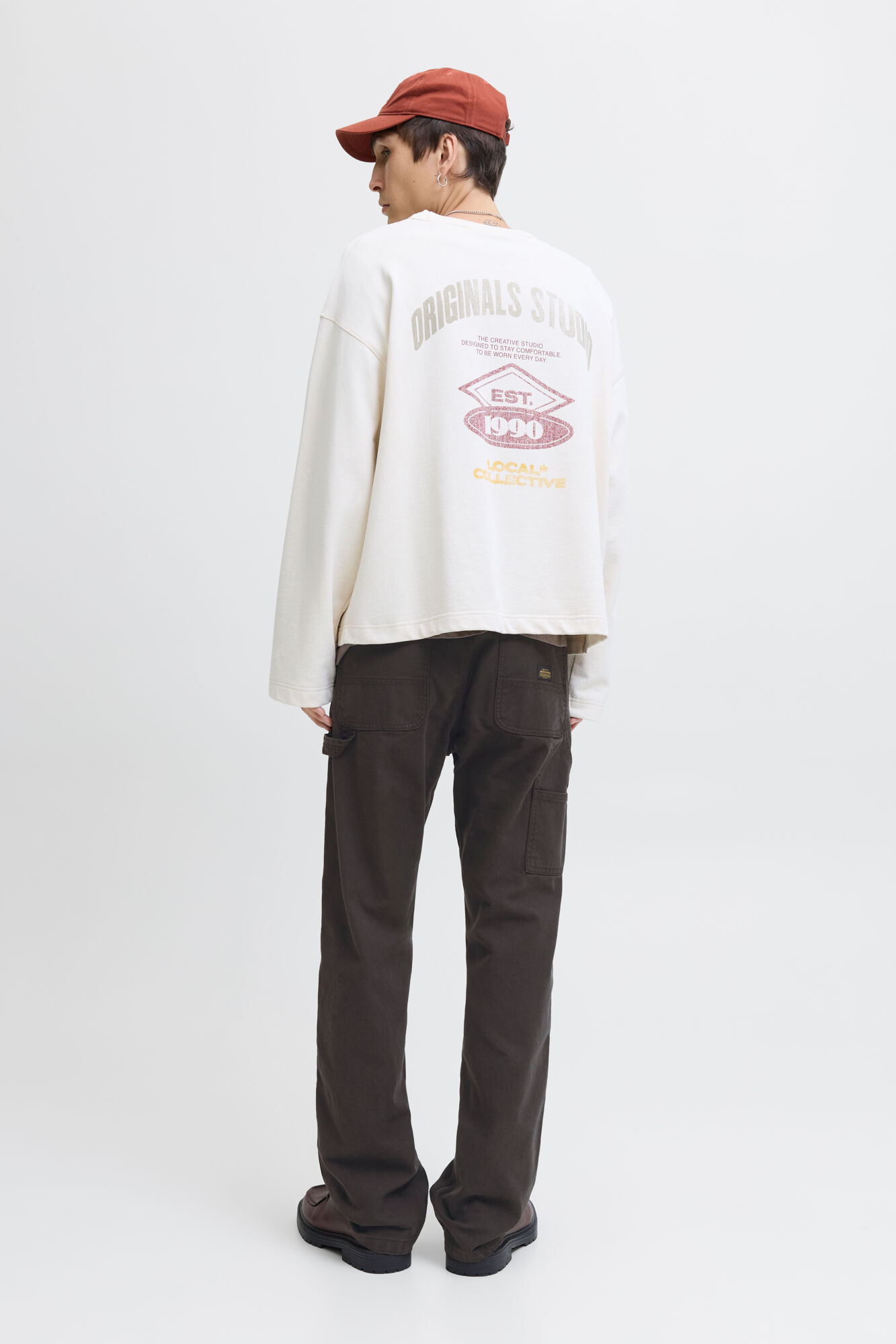 Jack & Jones Denim cargo cal&ccedil;a