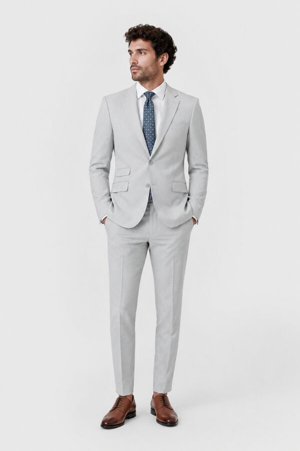 Celopman Blazer em linho meio forro verde