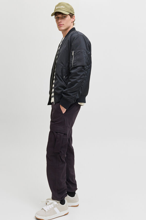 Jack & Jones Relaxed fit trousers black