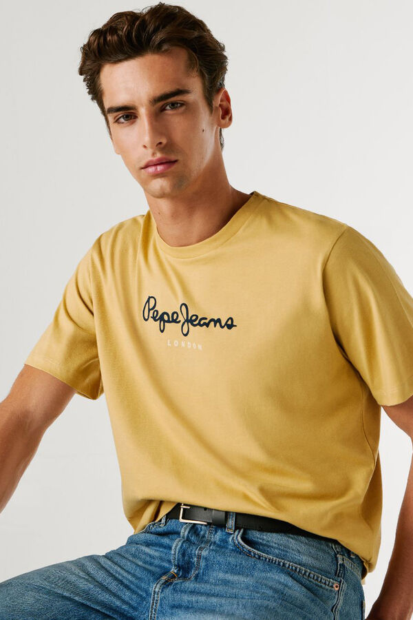 Pepe Jeans Cast Yellow T-shirt printed