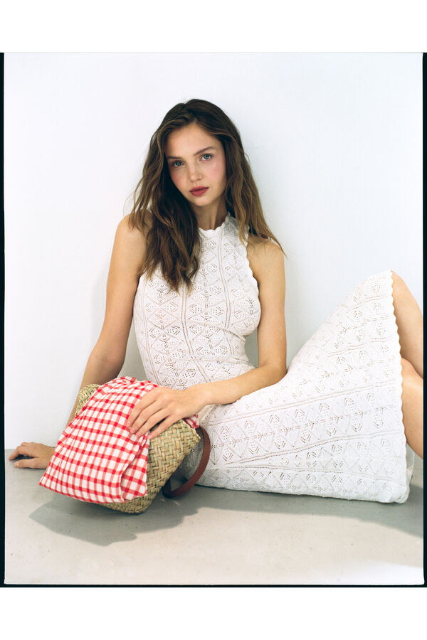 High Spirits Vestido Tulip Caqui escuro