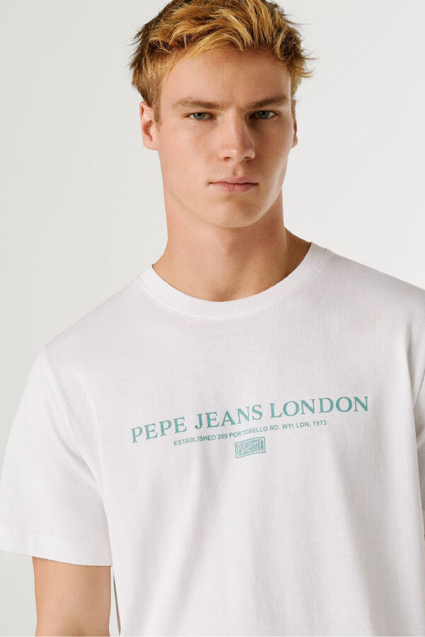 Pepe Jeans T-shirt manga curta branco