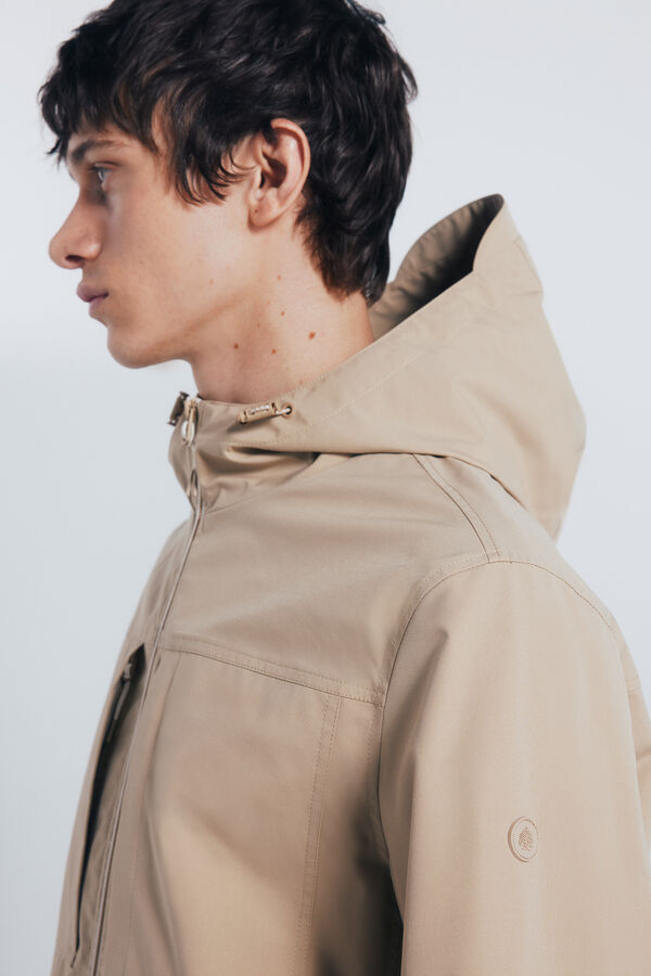 Springfield Parka técnica castanho