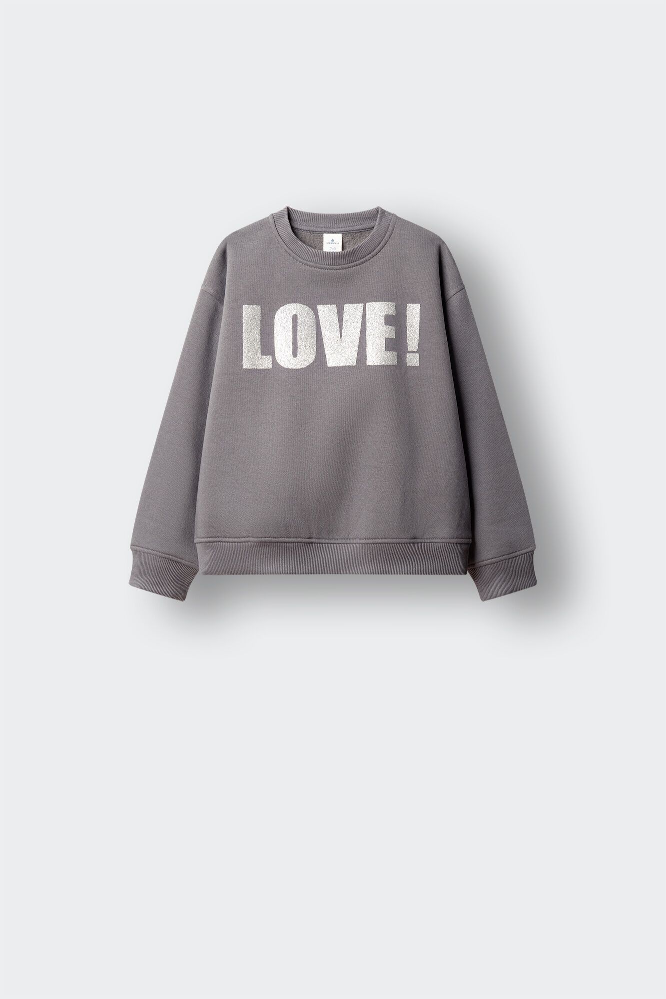 Springfield Kids Sweatshirt love lantejoulas menina
