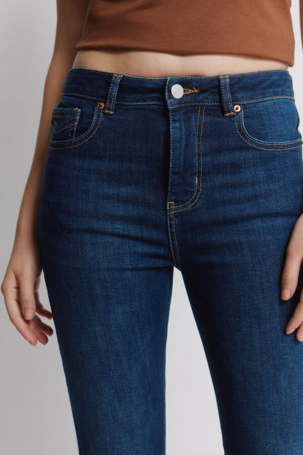 Springfield Cal&ccedil;as jeans flare azul