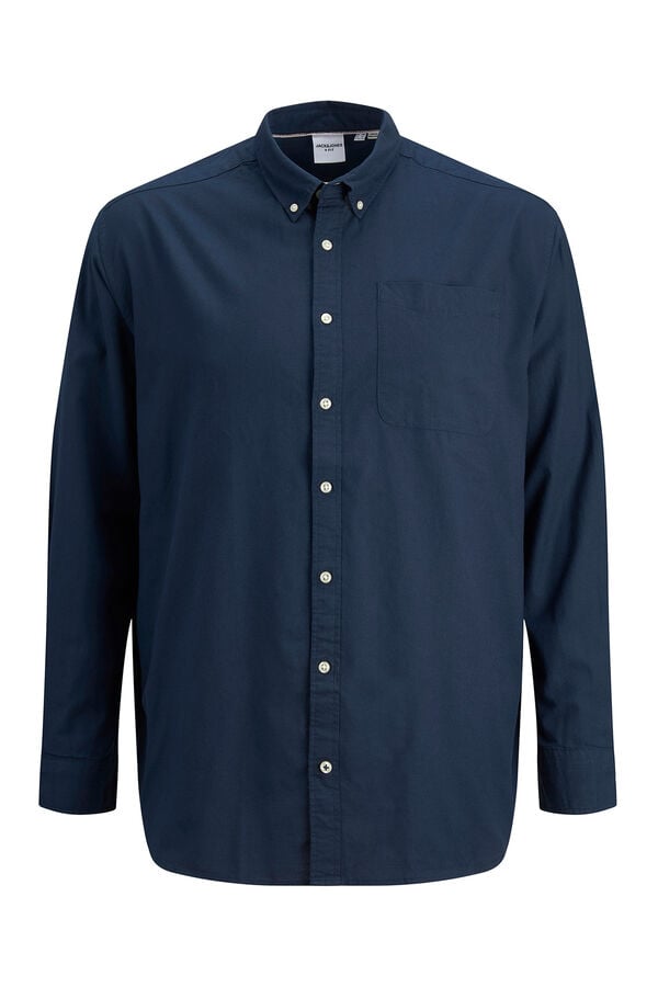 Jack & Jones PLUS Camisa PLUS de regular fit azul