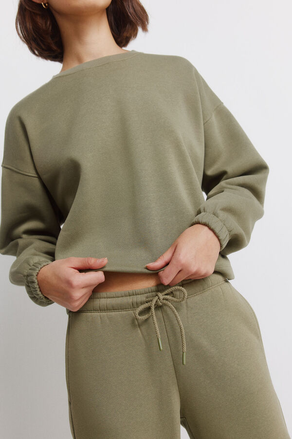 Springfield Sweatshirt lisa Caqui escuro