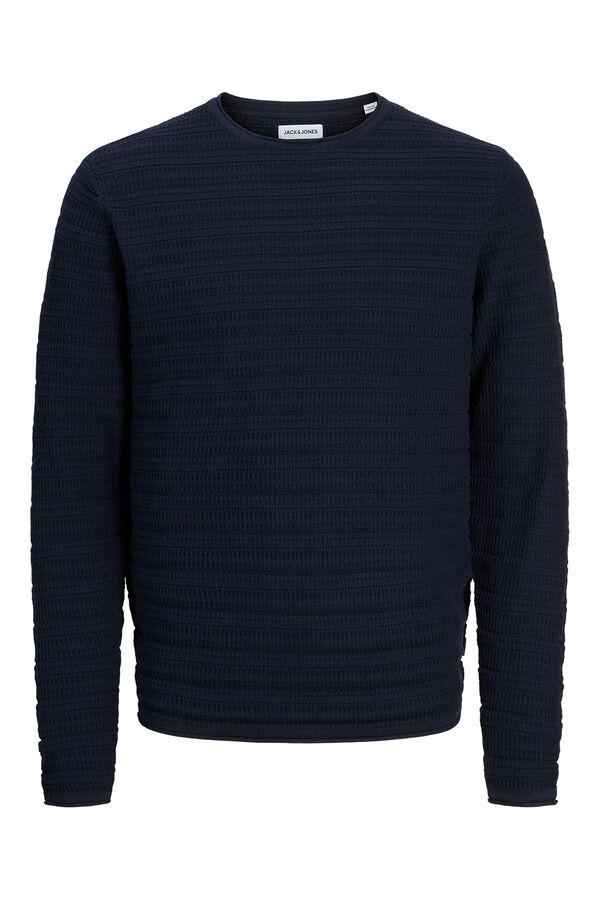 Jack & Jones Camisa de malha de regular fit azul