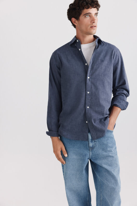 Camisa tipo lino