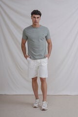 Celopman T-shirt riscas azul