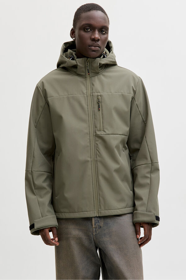 Jack & Jones Jaqueta curta Softshell cru