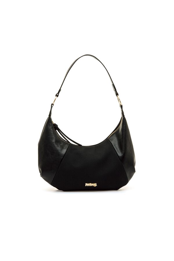 MTNG Bolso hobo correa ajustable negro