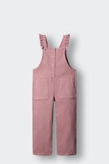 Springfield Kids Jardineiras com folhos para menina rosa