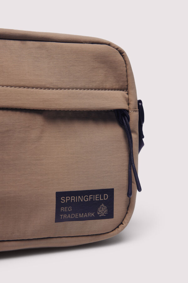 Springfield Medium casual ripstock bag brown
