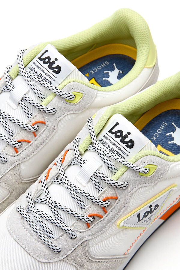 Lois Sapatilha de lazer tipo running branco