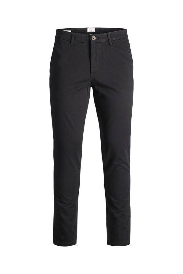 Jack & Jones Cal&ccedil;as chino slim preto