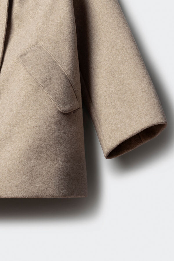 Springfield Kids Sobretudo de tecido para meninas azul