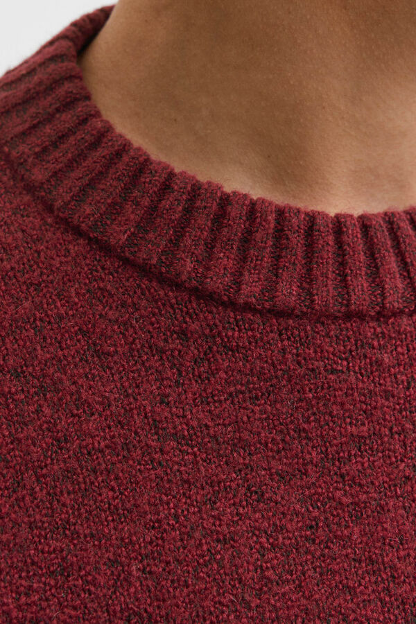 Jack & Jones Camisola básico de malha rosa