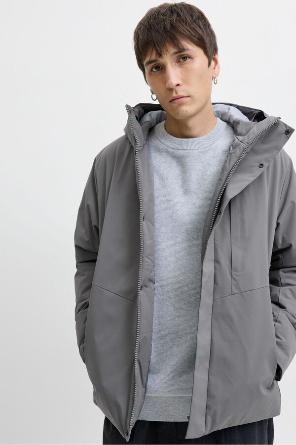Jack & Jones Casaco impermeável cinzento