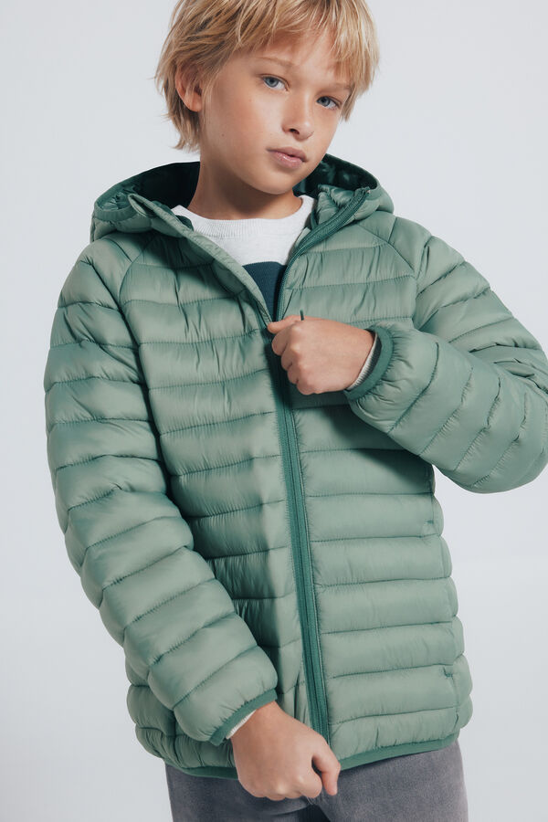 Springfield Kids Casaco acolchoado menino verde