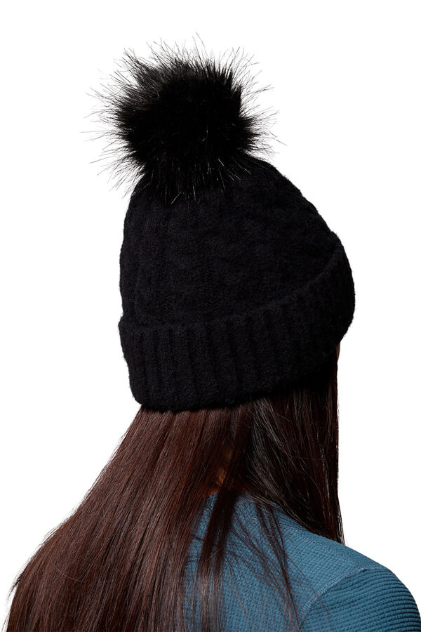 Columbia Gorro Unissexo Winter Blur&trade; II com Pompom preto