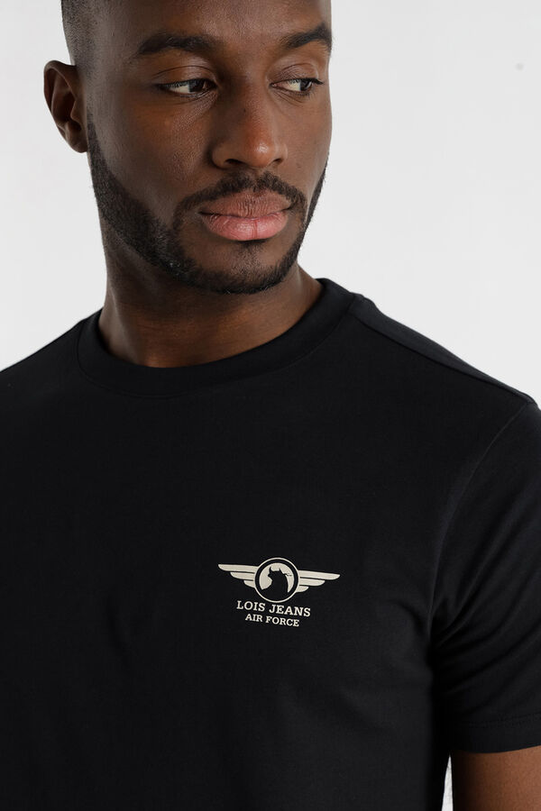 Lois T-shirt manga curta preto