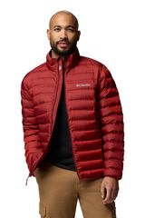 Columbia Chaqueta de plum&oacute;n aislante rojo