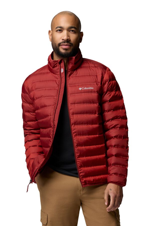 Columbia Chaqueta de plum&oacute;n aislante rojo