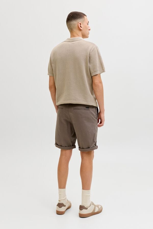 Jack & Jones Polo de malha regular fit cru