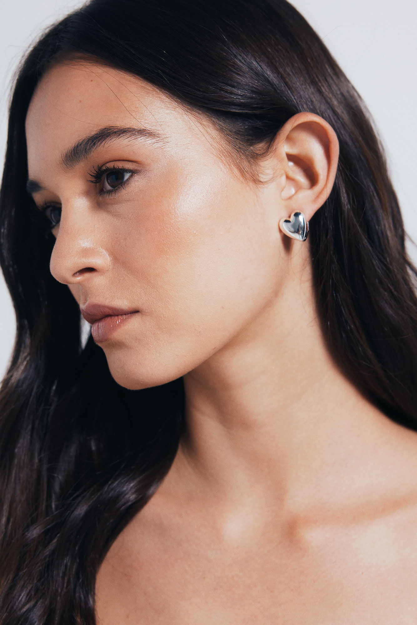 Springfield Pack pendientes corazones plateadosy dorados